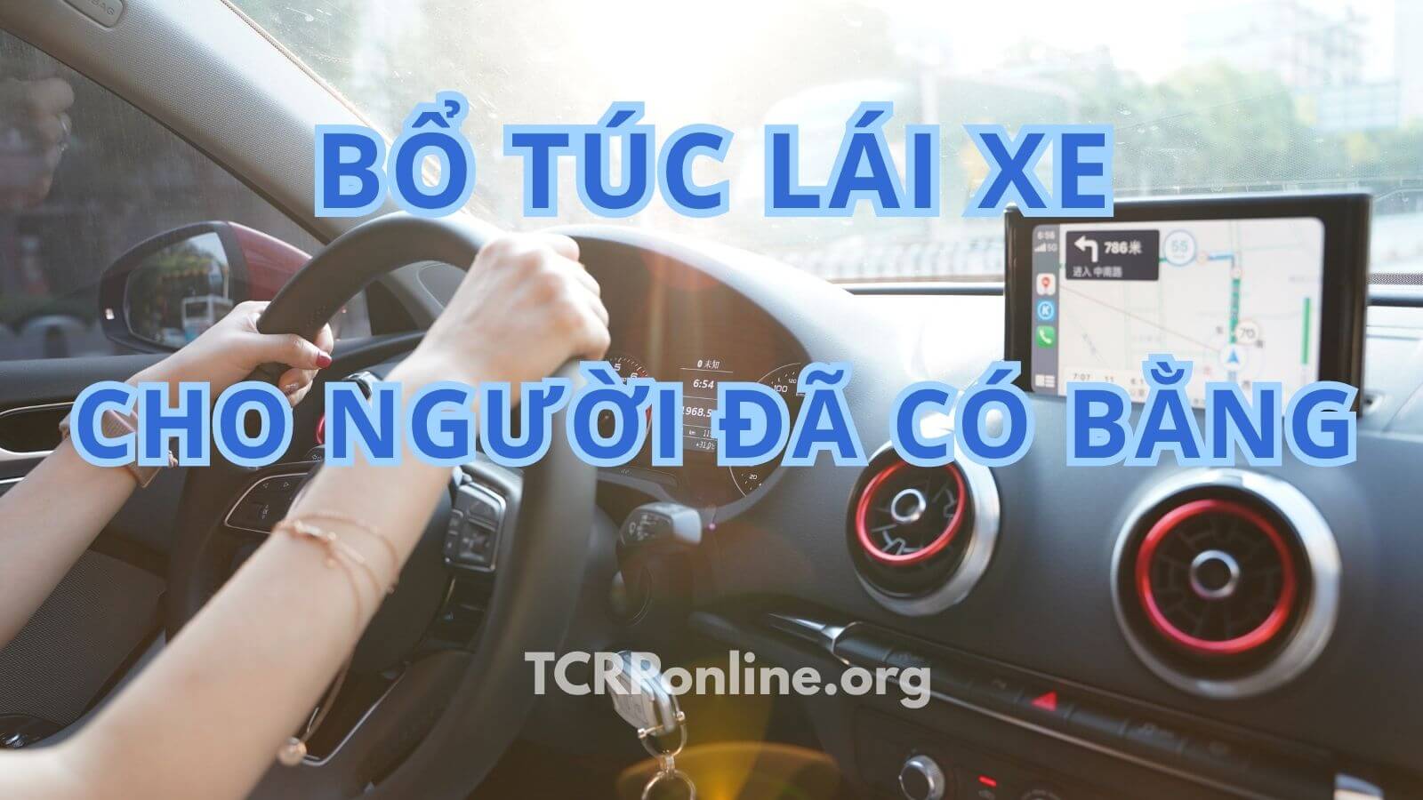 Bổ Túc Lái Xe Cho Người Đã Có Bằng HCM Uy Tín