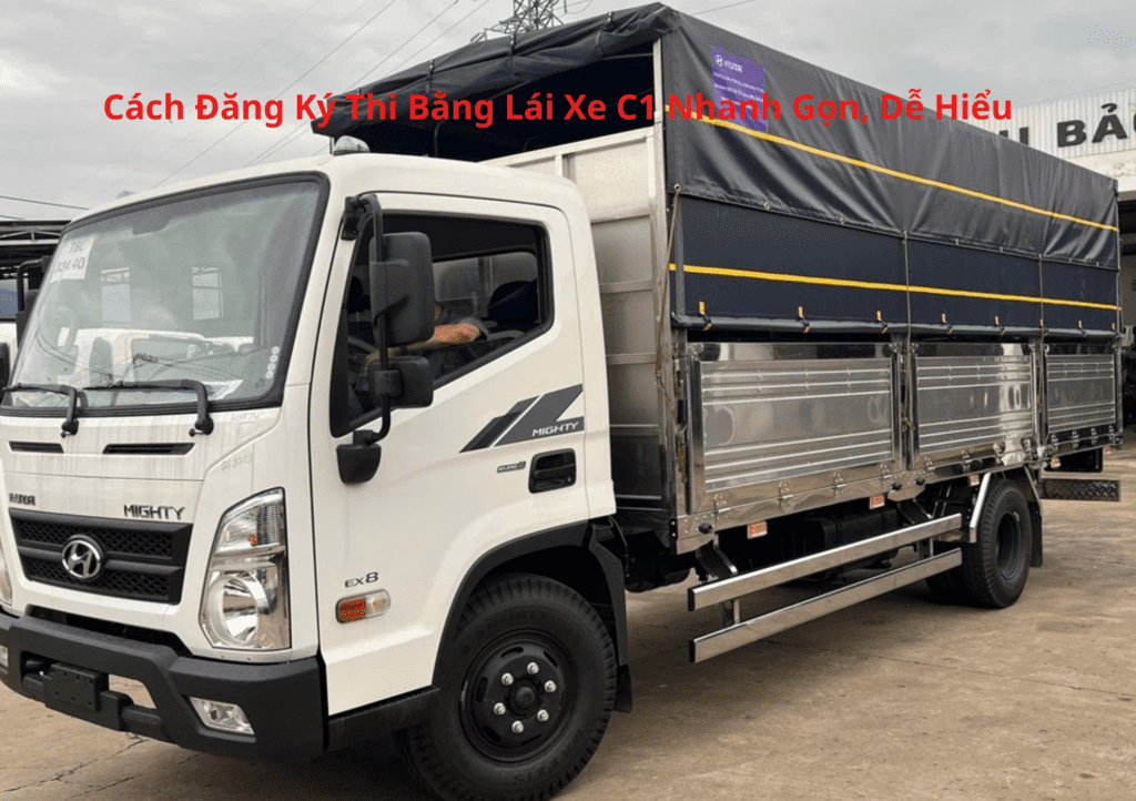 Cách Đăng Ký Thi Bằng Lái Xe C1