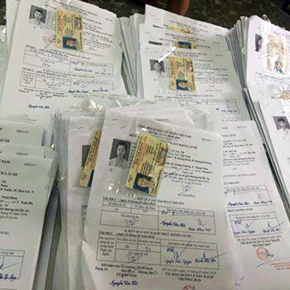 Hồ Sơ Đăng Kí Giấy Phép Lái Xe Hạng A2-Giá Thi Bằng Lái A2