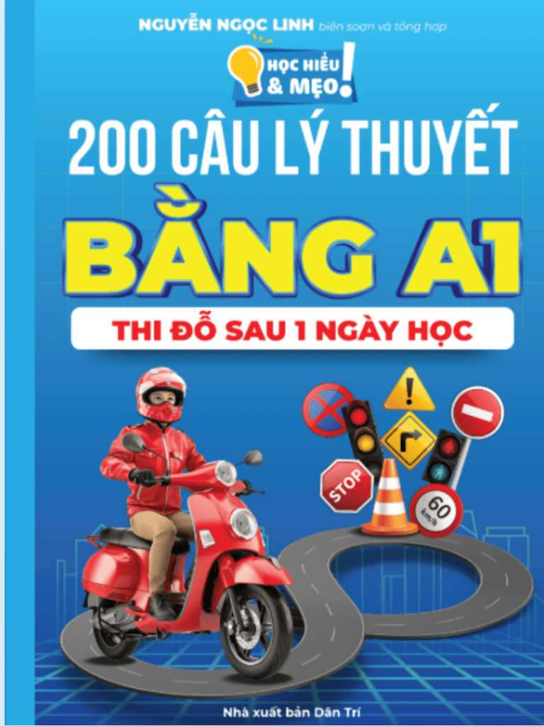 Tài Liệu Lý Thuyết Hạng A1-Bằng Lái Xe A1
