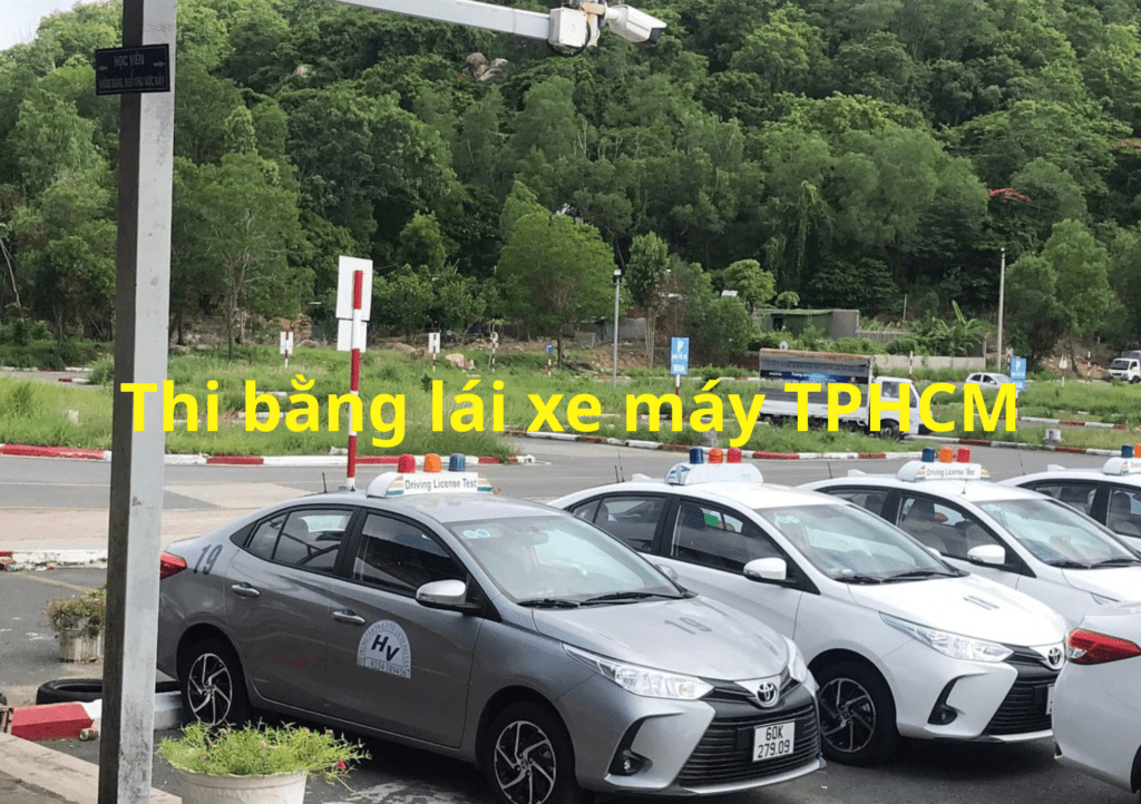 Thi bằng lái xe máy TPHCM