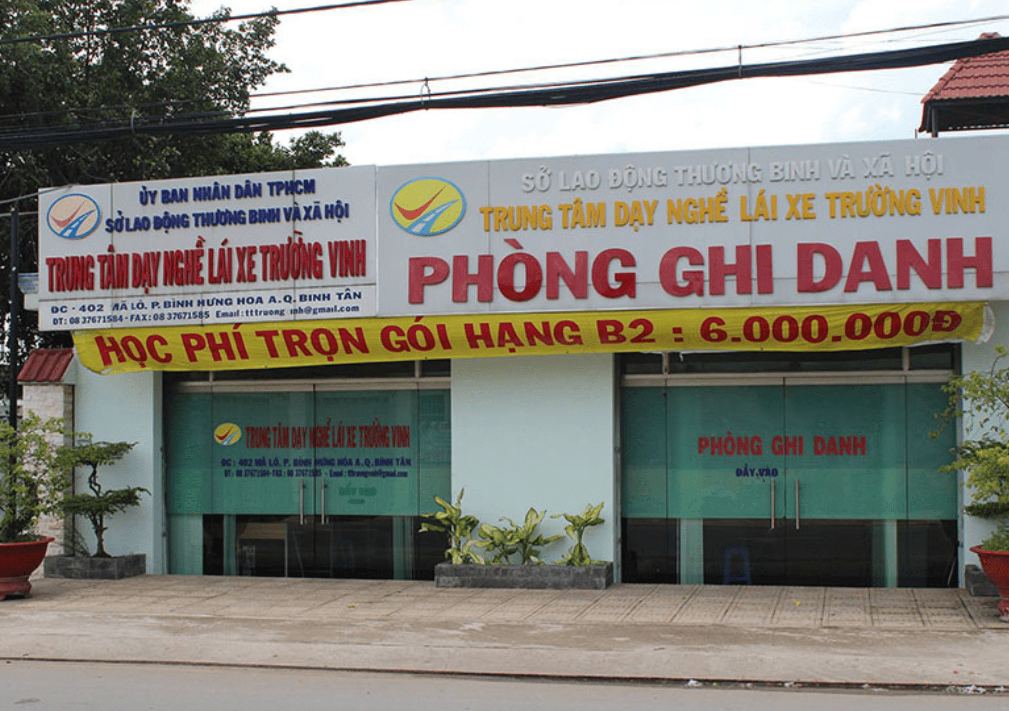 Trung Tâm Giáo Dục Nghề Nghiệp Lái Xe Trường Vinh - Thi bằng lái xe hạng C TPHCM