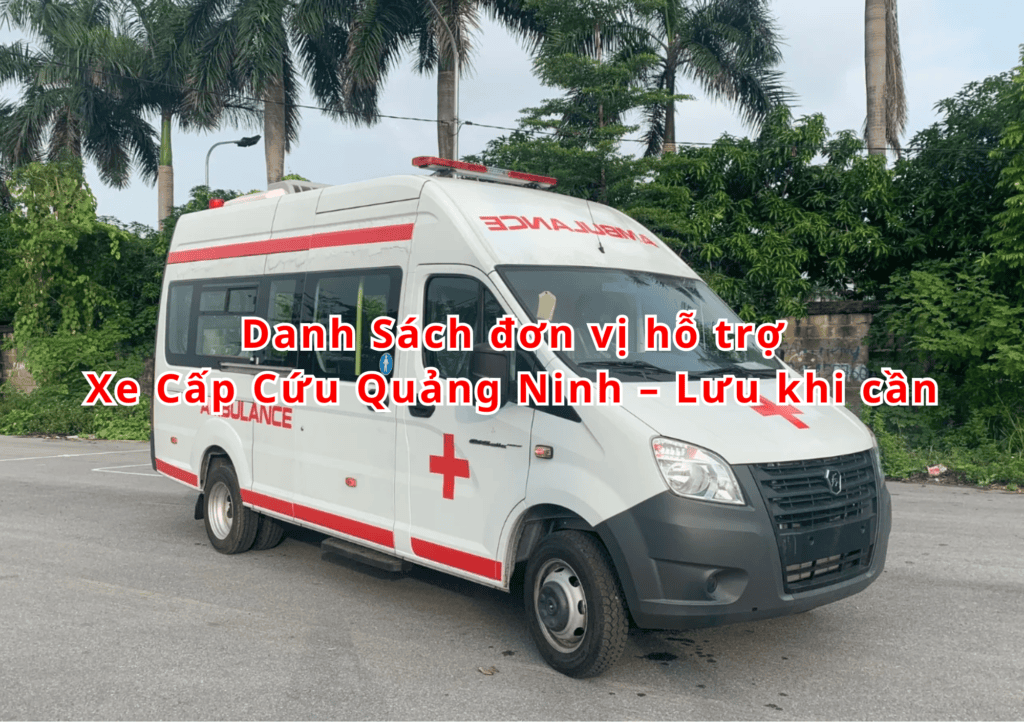 Xe Cấp Cứu Quảng Ninh