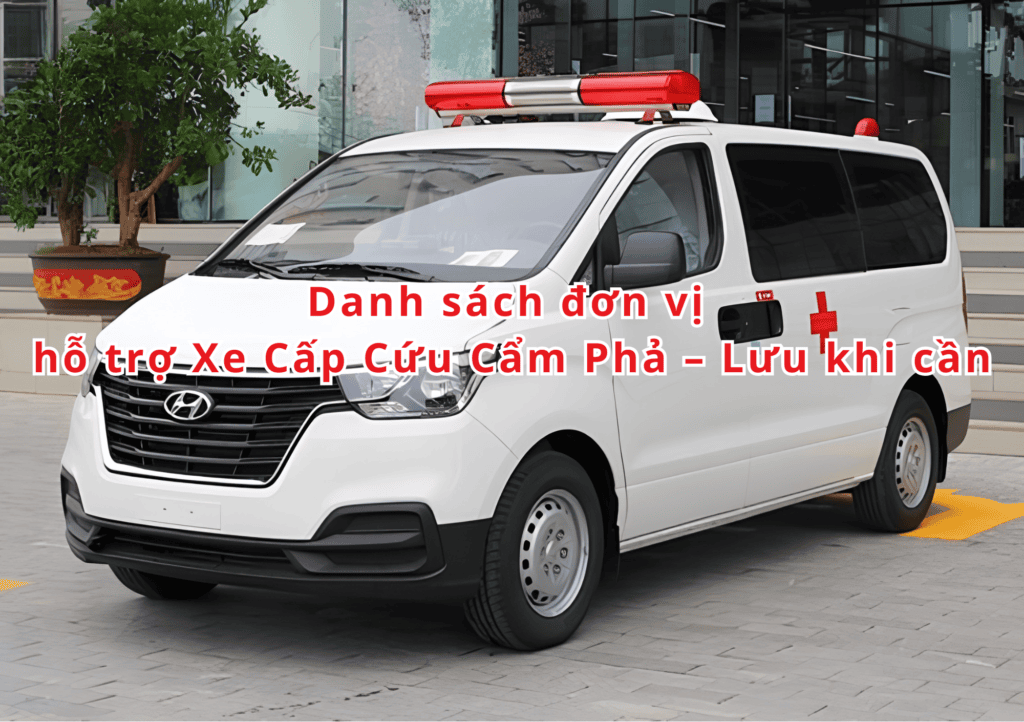 Xe Cấp Cứu Cẩm Phả
