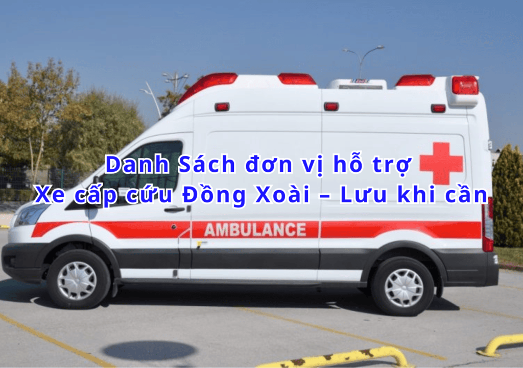 xe cấp cứu Đồng Xoài