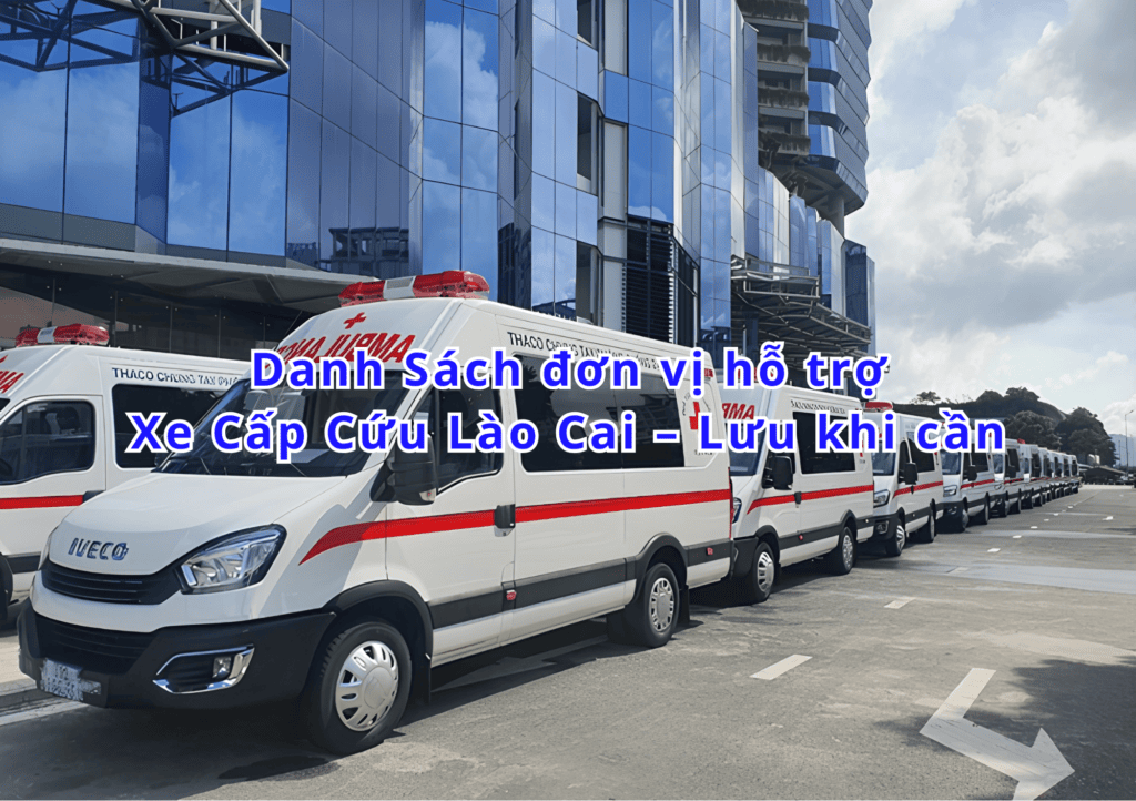 Xe Cấp Cứu Lào Cai