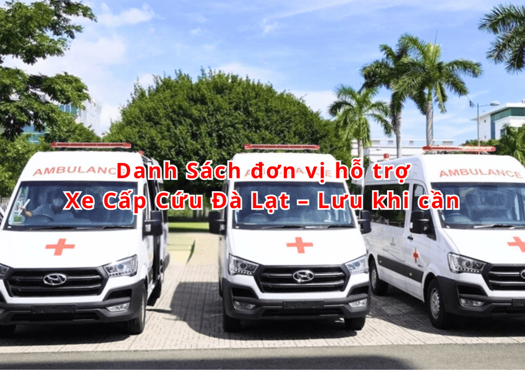 Xe Cấp Cứu Đà Lạt